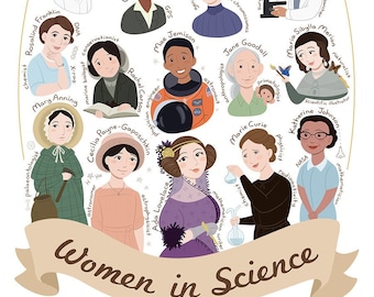 Women in Science, 11x17