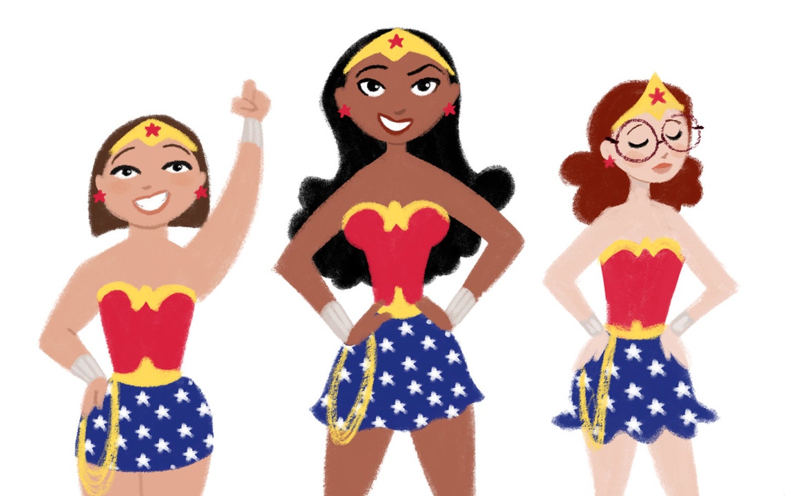 We Are All Wonderwomen 11x17 print Etsy