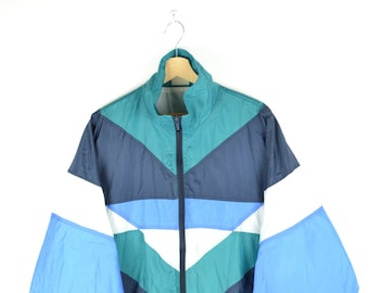 Vintage 90\u2019s retro 80\u2019s sport shelljacke shelljacket windbreaker oldschool sportjacke sportjacket