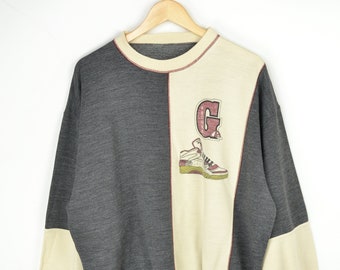 Vintage Nike Sweatshirt Beige - Etsy 