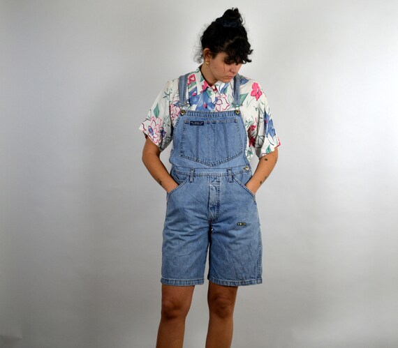 jean overall romper