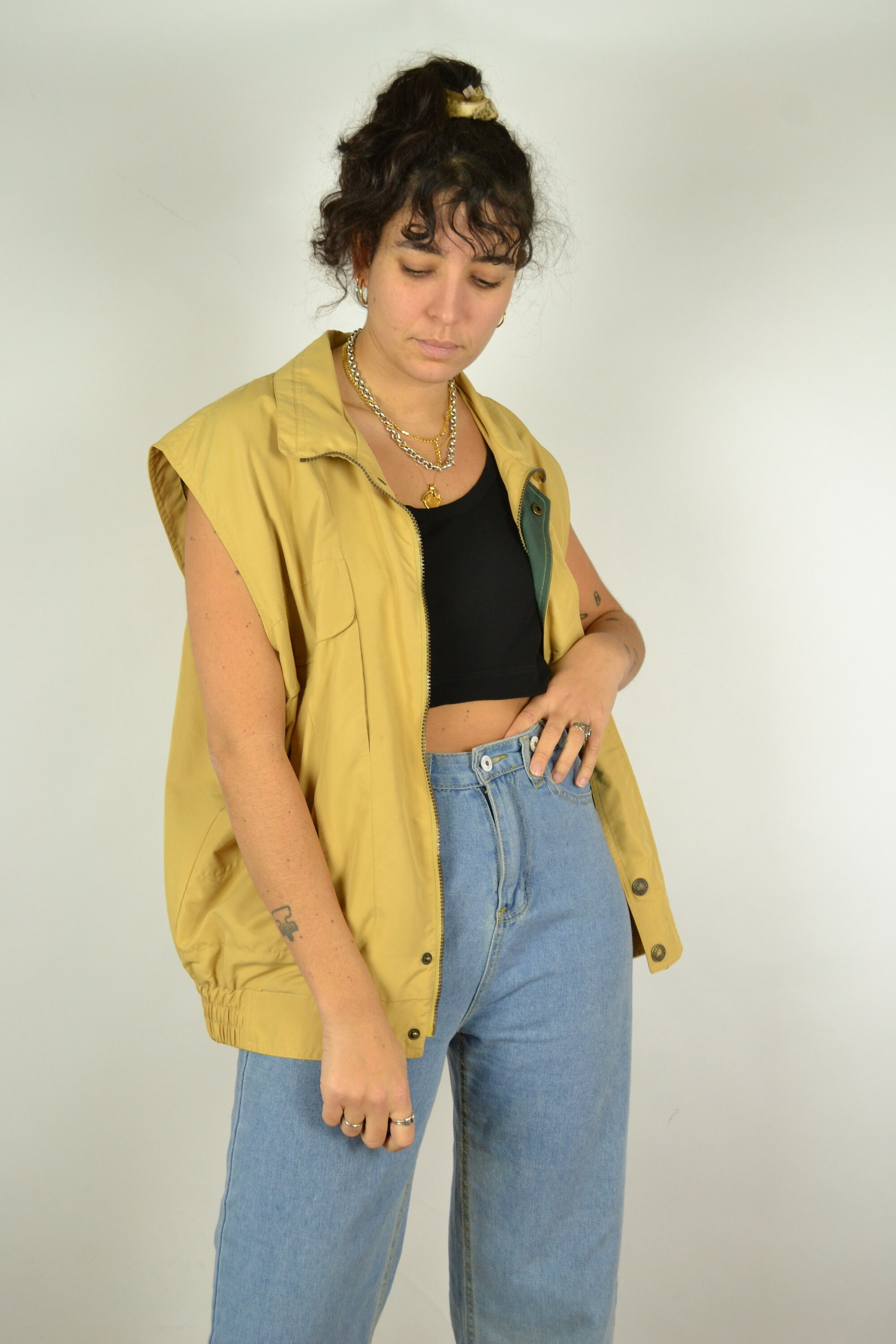 light yellow jacket