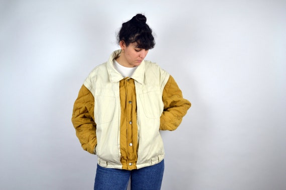 mustard denim jacket mens