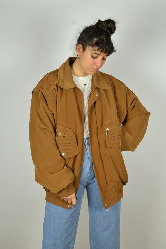 80s Padded Winter Jacket XL XXL