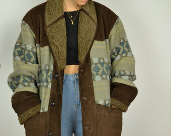 aztec winter coat