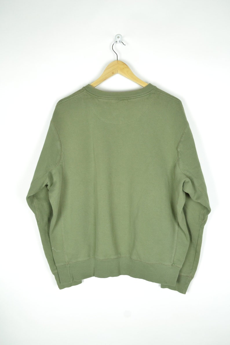 Y2K Nike Classic Crewneck Beige Kaki Nike Sweatshirt ...