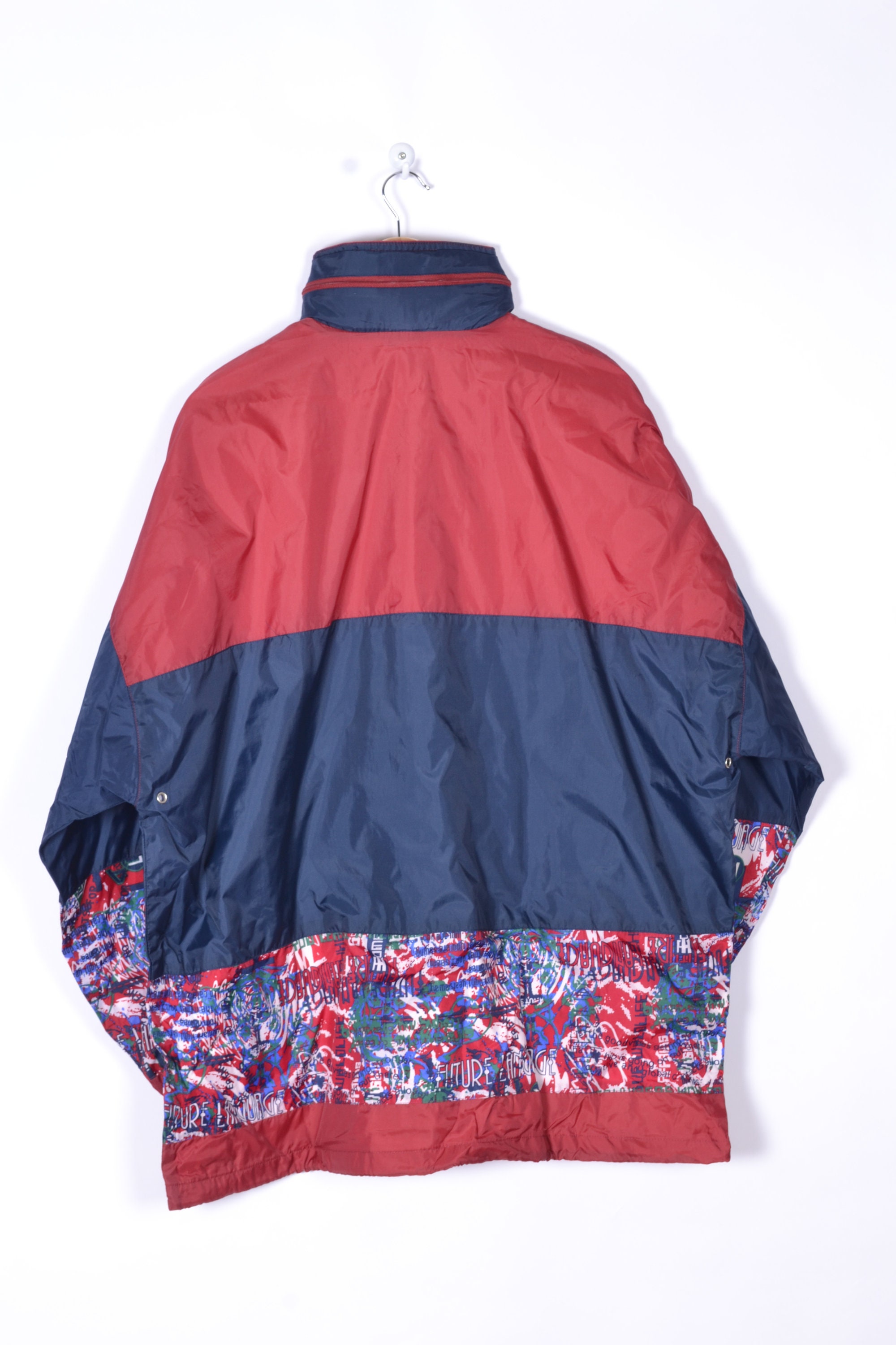 90s Neon Rain Jacket Vintage 