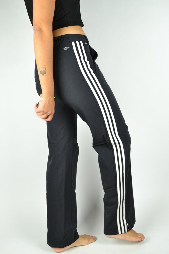 Vintage 90s/y2k Black Adidas Track 