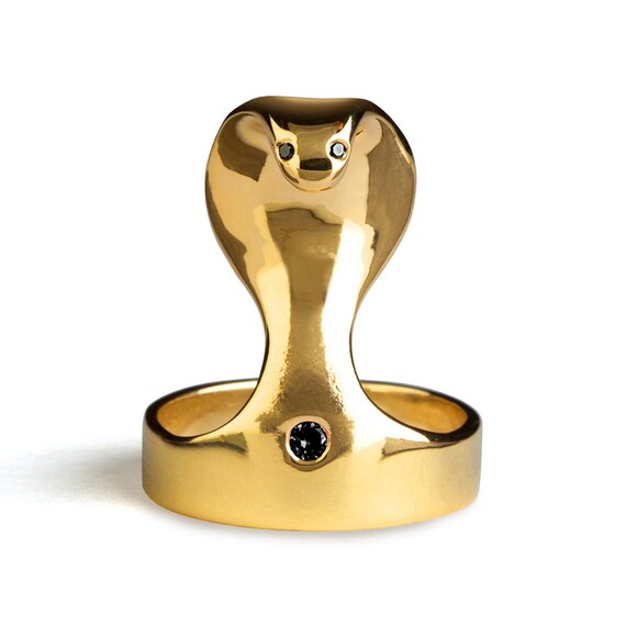bague or cobra bague or cobra