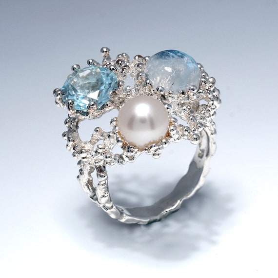 Ring Beads 14ct, Ring Gold Texture, Ocean Inspired Engagement Ring, Beaded  Gold Ring 14 K, Organic 14k Ring, Gold Beaded Stacking Ring - Etsy