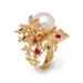 see more listings in the CORAL Gold Pearl Rings section