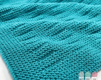Casper Baby Blanket - Knitted Blanket Pattern