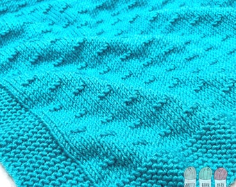 Willow Baby Blanket - Knitted Blanket Pattern