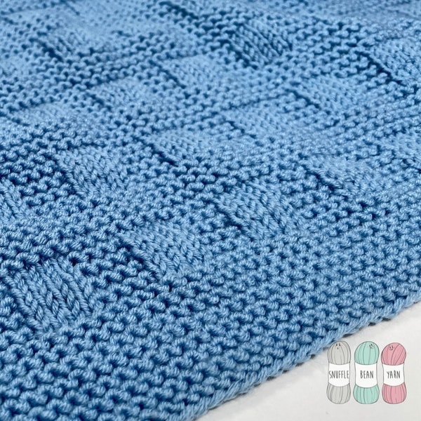 Arthur Baby Blanket - Knitted Blanket Pattern