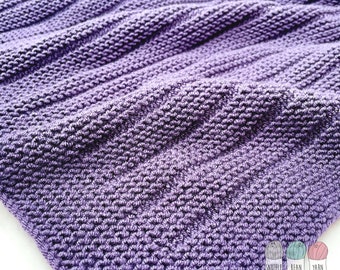 Henry Baby Blanket - Knitted Blanket Pattern