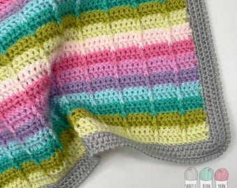 Ester - Crochet Baby Blanket Pattern - US Terms