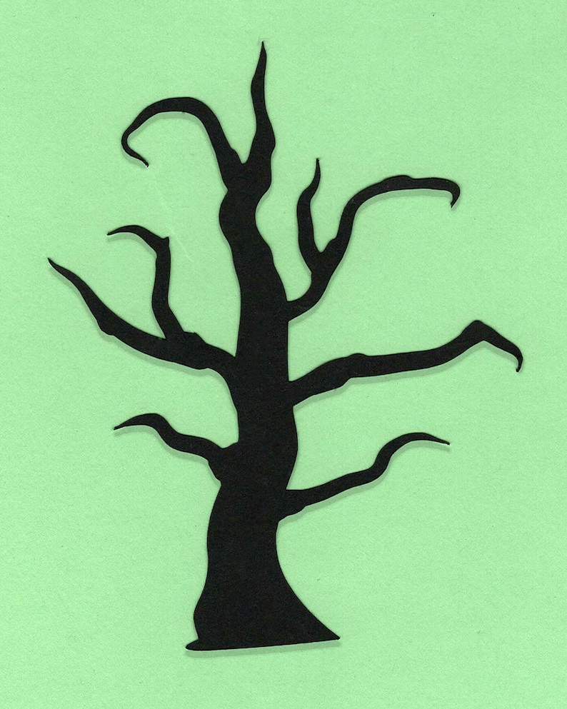 Download Creepy Tree SVG Digital Design File | Etsy