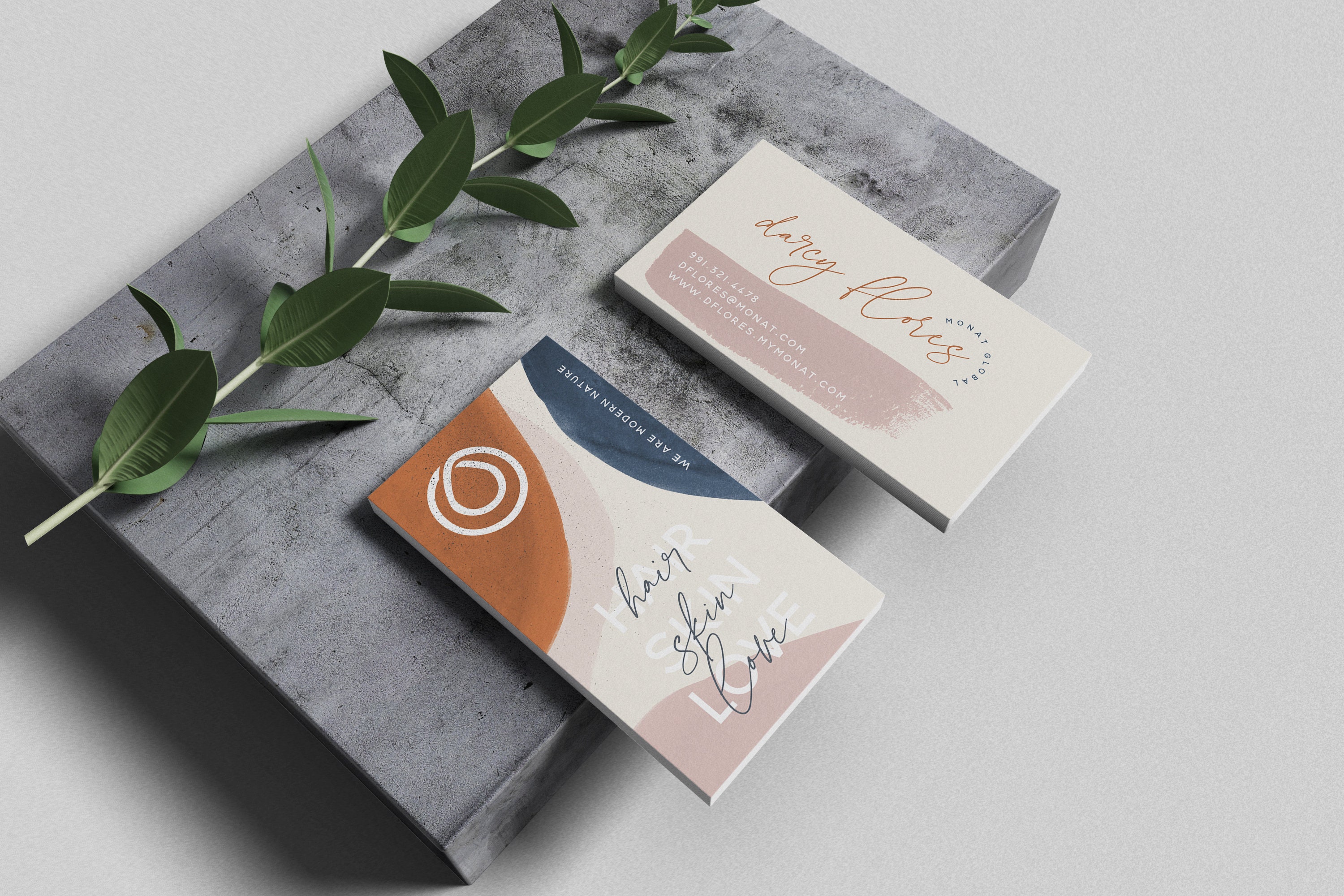 MONAT Business Cards darcy DIGITAL FILE Only - Etsy