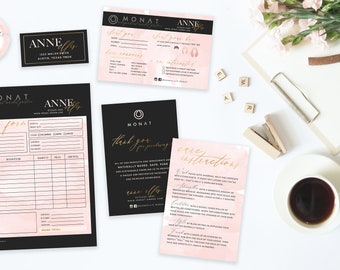 MONAT Package Bundle (order form + wash cards + event questionnaire + stickers) - DIGITAL FILE only