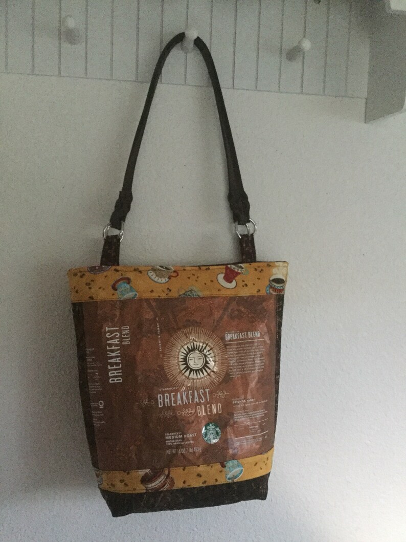 Starbucks Coffee Bags Recyclable Upcycled Starbucks Bag Starbucks