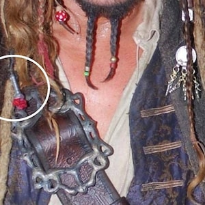POTC Jack Sparrow style wig accessory Banjara tassel
