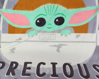 Baby Yoda/Grogu Soft Fleece Blanket