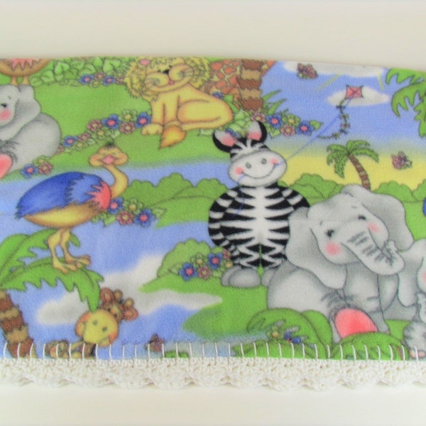 Bazooples Fleece Baby Blanket