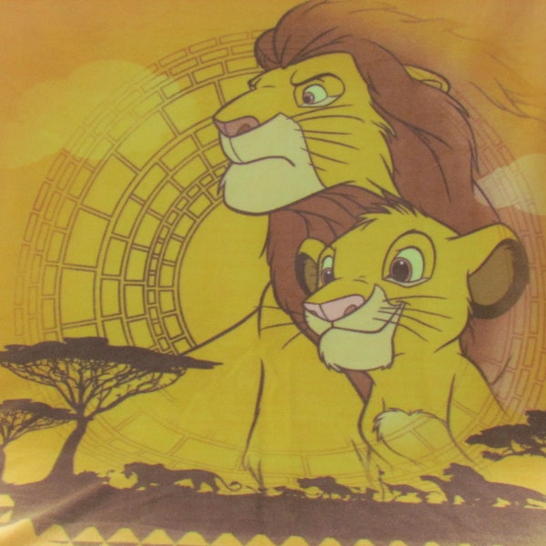Lion King Fleece Blanket Etsy