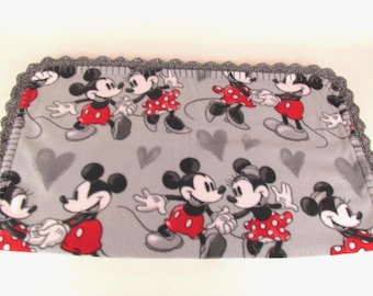 Fun mit Micky und Minnie Maus Fleece Babydecke