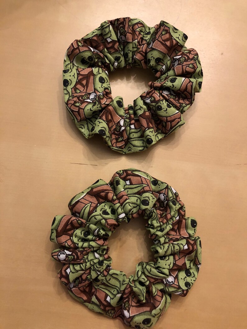 Baby yoda Scrunchies