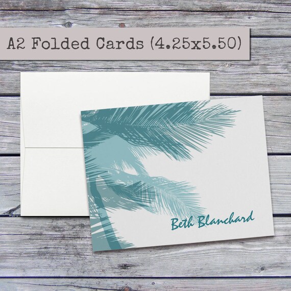 personalized folded cards