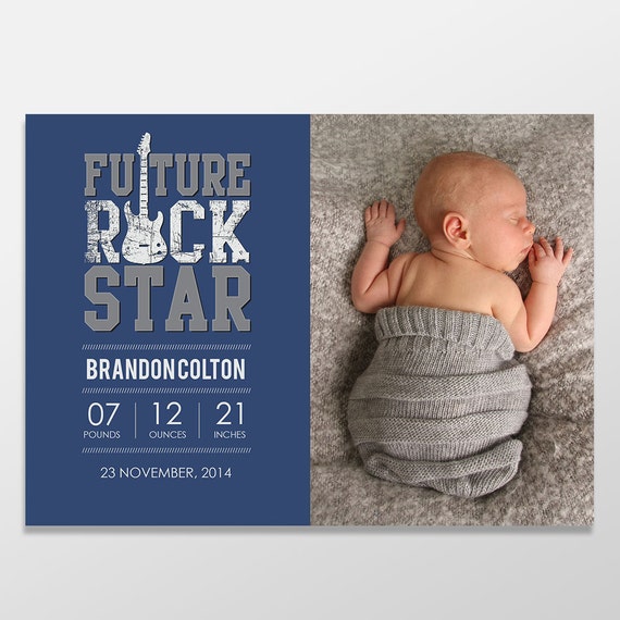 funny baby born announcement