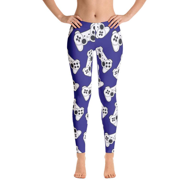 Gamer Leggings Gamer pants Gamer Girl Gifts Video Game Player Leggings Workout Pants Funny Gamer Leggings Yoga Leggings Yoga Pants