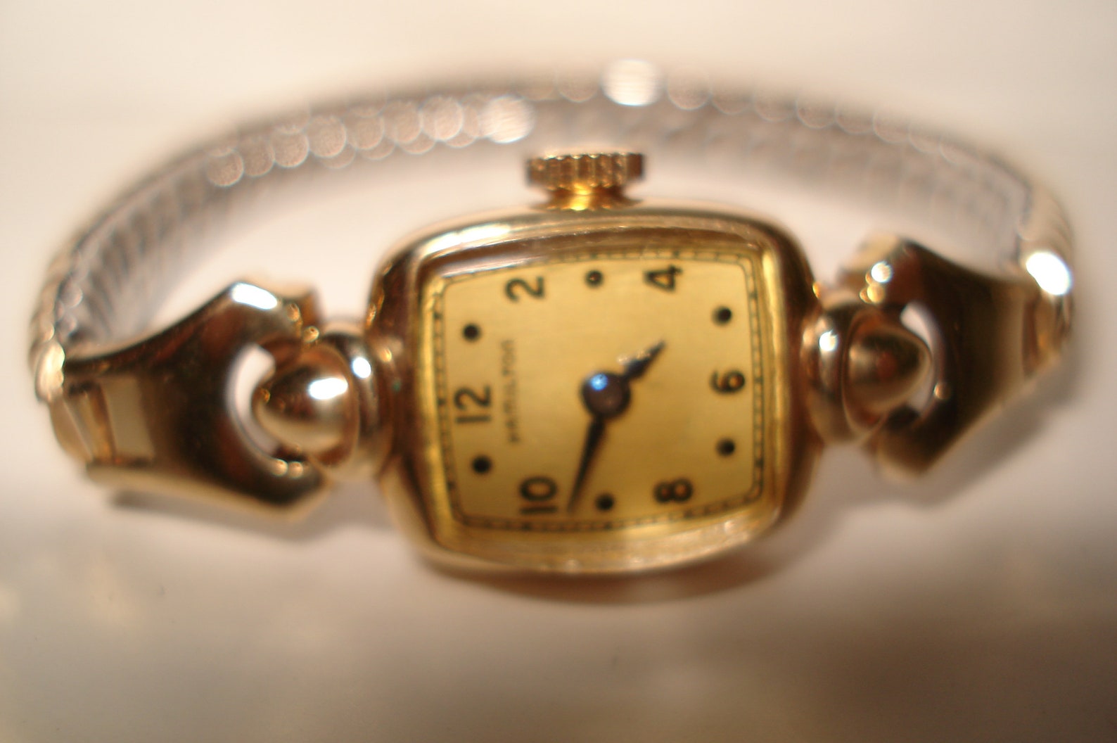 hamilton gold ladies watch