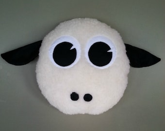 Sheep Critter Cushion - PDF Sewing Pattern Tutorial Download - Simple Gift Fun