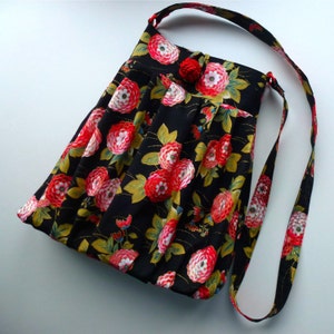 Oriental Boho Bag PDF Instant Download Sewing Pattern Tutorial image 1