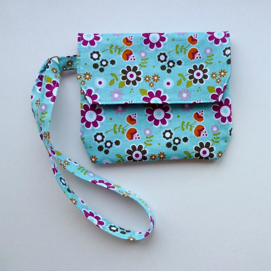 Slip Pocket Coin Purse Wristlet PDF Sewing Pattern Instant - Etsy