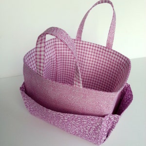 Craft Bag Basket Caddy Bingo Bag Instant PDF Sewing Pattern - Etsy