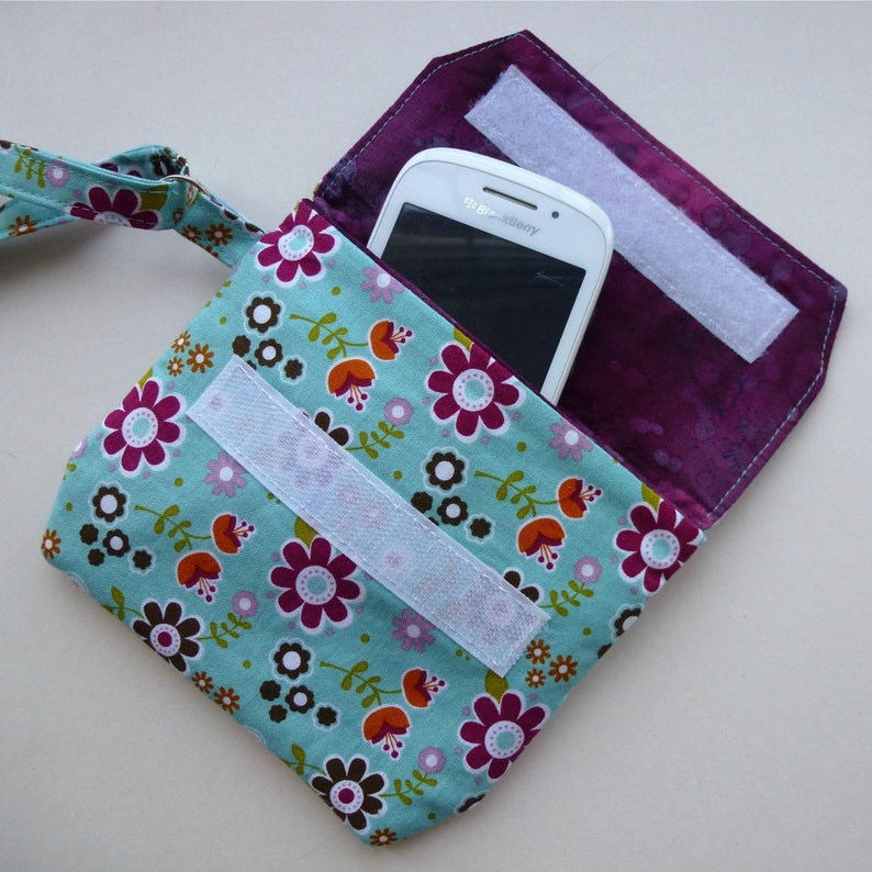 Slip Pocket Coin Purse Wristlet PDF Sewing Pattern Instant Download Simple Purse Clutch Bag image 3