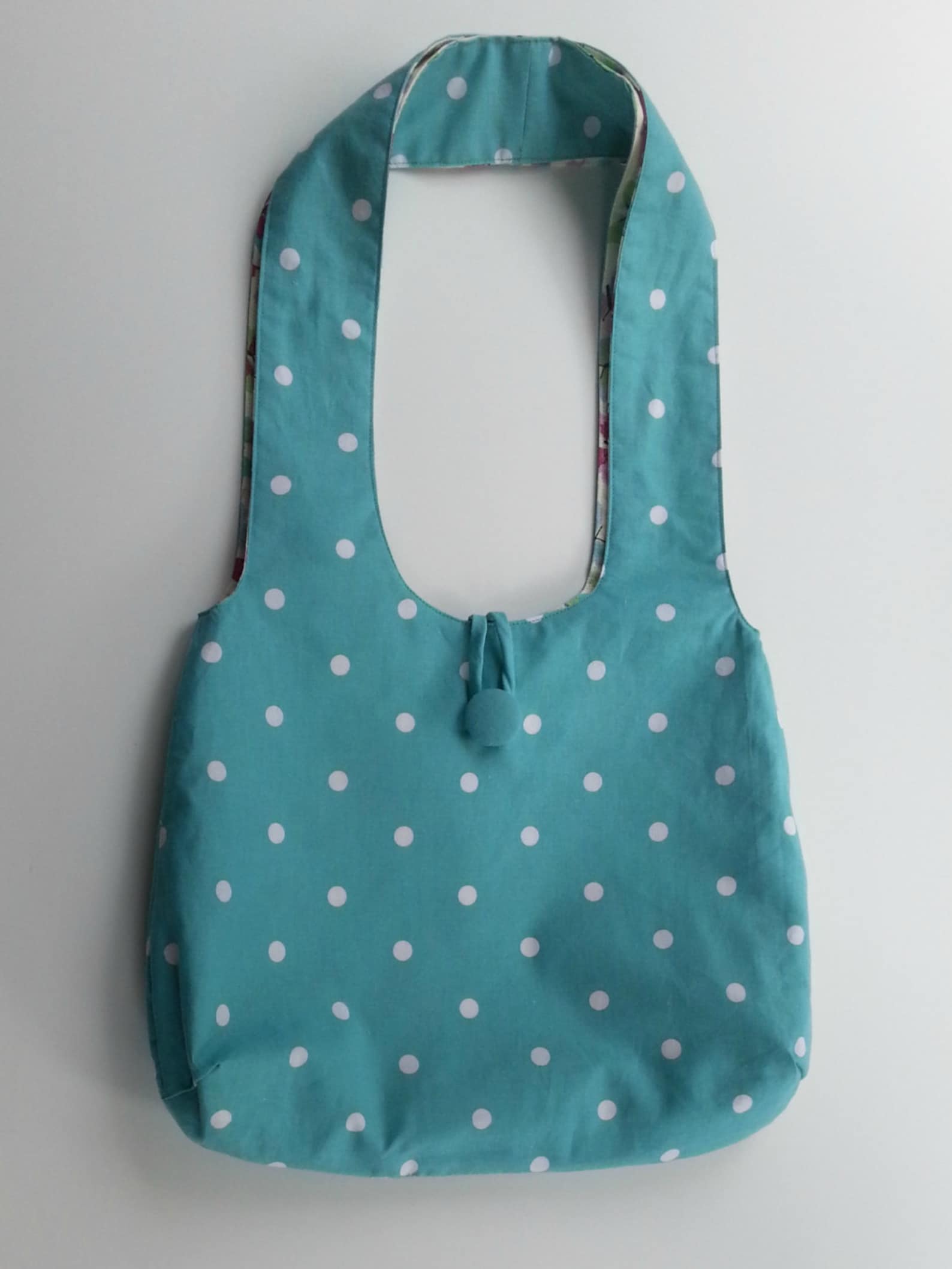 Reversible Hobo Bag Tote Purse Pattern - Instant Printable PDF Sewing ...