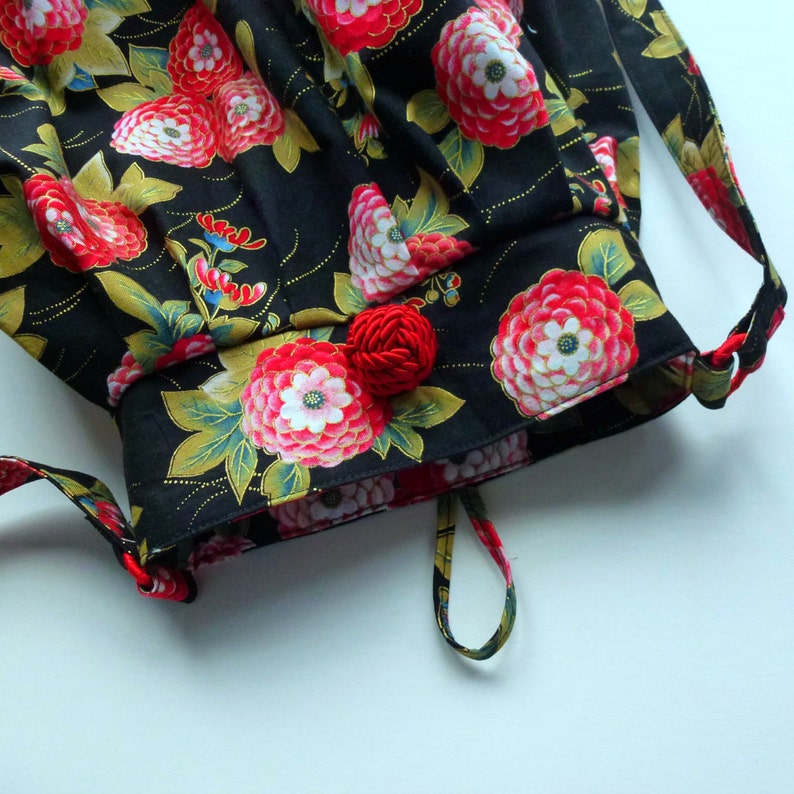 Oriental Boho Bag PDF Instant Download Sewing Pattern Tutorial image 2