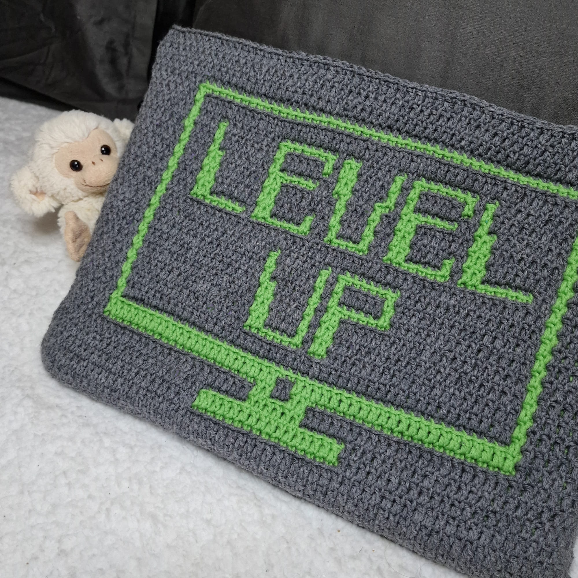 CROCHET PATTERN - Computer Console Alphabet and Cushion Pattern Font ...
