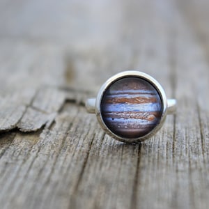 Jupiter Ring, Jupiter, Jupiter Jewelry, Planet Jupiter, Space Ring, Space, Space Jewelry, Solar System, Solar System Ring, Cosmic Ring
