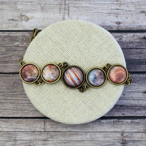 Pulsera de Júpiter, pulsera de las lunas galileanas, Júpiter, pulsera de las lunas de Júpiter, Calisto, Ganimedes, Ío, Europa, pulsera del sistema solar