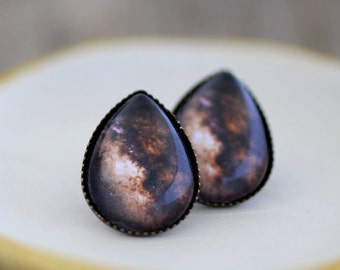 Vía Láctea, Pendientes de la Vía Láctea, Galaxia de la Vía Láctea, Pendientes de la Vía Láctea, Pendientes de Galaxia, Pendientes de Galaxia, Pendientes de Nebulosa, Pendientes del Espacio, Espacio