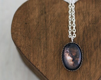 Milky Way, Milky Way Necklace, Milky Way Pendant, Nebula, Nebula Necklace, Space, Space Nebula Necklace, Galaxy Necklace, Nebulae