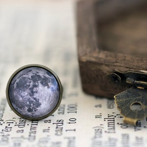 Moon Ring, Full Moon Ring, Solar System Ring, Moon Phase, Moon Jewelry, Galaxy Ring, Space Ring, Universe, Space Jewelry, Astronomy
