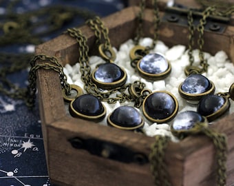 Custom Birth Moon, Birth Moon Necklace, Birth Moon, Moon on Your