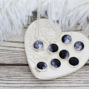 Custom Birth Moon Phase, Custom Moon, Your Birth Moon Necklace, Personalized Birthday Necklace, Personal Moon Phase, Moon Phases