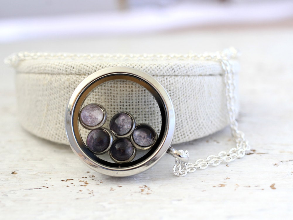 Embracing Moon Necklace main image 1